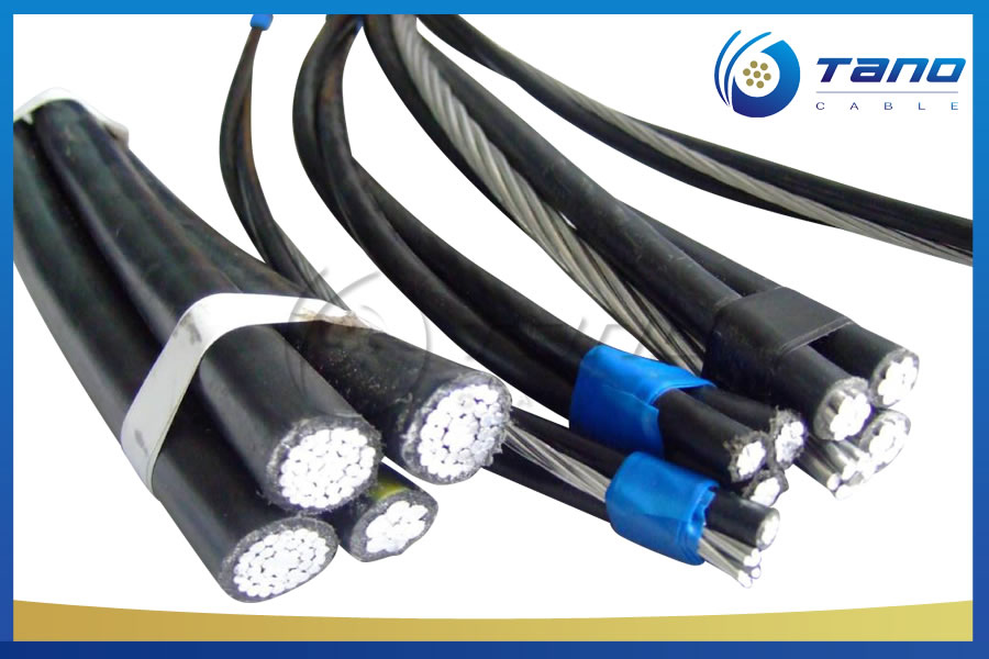 LV aéreo multiconductor Cables conductores (ABC)