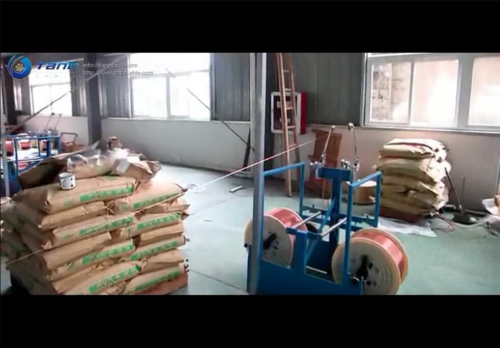 Cable insulation extrusion equipment