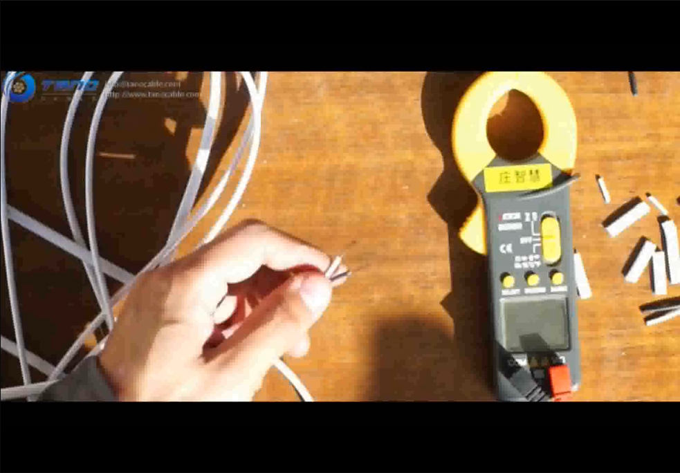 Loop resistance of the wire test